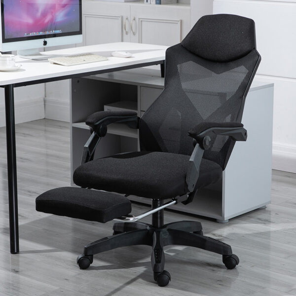 ergonomiczny-obrotowy-fotel-biurowy-krzeslo-z-zaglowkiem-i-podnozkiem-czarny70a685a82a3542f1b34e56e376b2d020.jpg Ergonomiczny, obrotowy fotel biurowy, krzesło z zagłówkiem i podnóżkiem - czarny