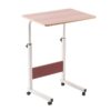 Mobilny stolik pod laptopa / Mobilny stolik kawowy - drewniany