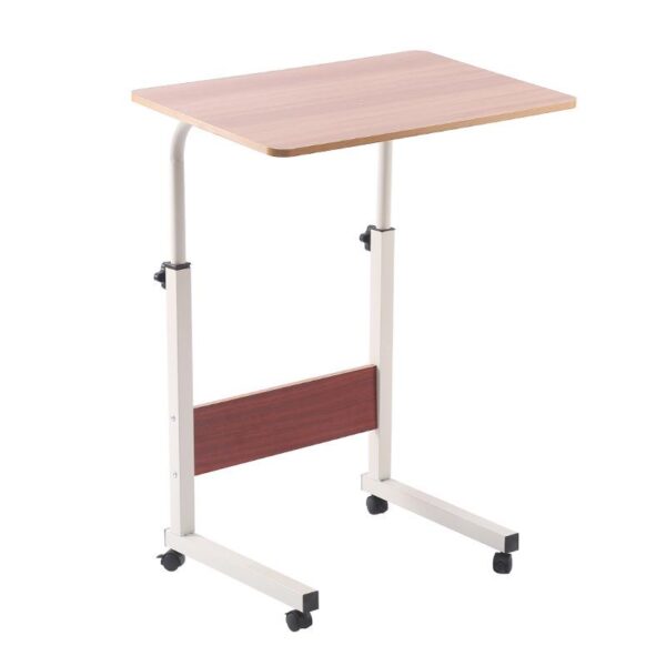Mobilny stolik pod laptopa / Mobilny stolik kawowy - drewniany